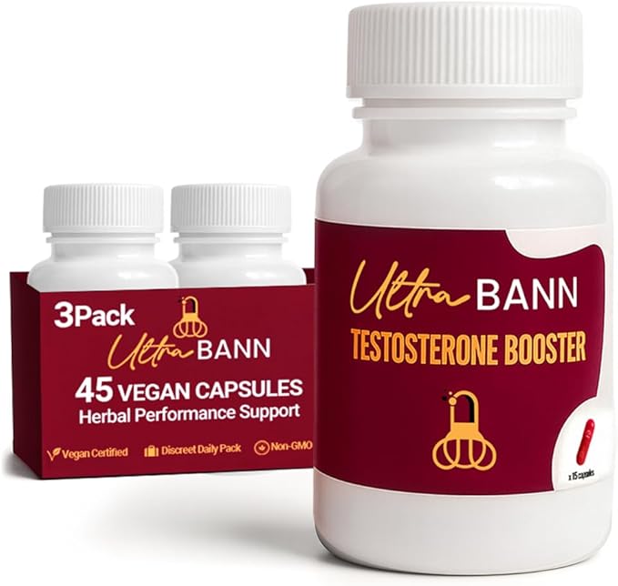 Zest Of Moringa Ultra Bann - Natural Male Vitality Supplement | Herbal Stamina & Energy Booster with Horny Goat Weed, Tongkat Ali, Saw Palmetto & Sarsaparilla | 15 Capsules