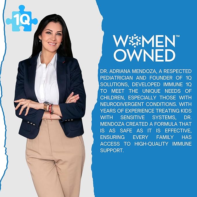 1Q Focus – Liquid Cognitive & Brain Support Drops for Kids | Acetyl L-Carnitine + B1, B6, B12 & Folate | Sugar-Free, Vegan, Non-GMO, Gluten-Free | Advanced Absorption | 2 fl oz 30 Servings