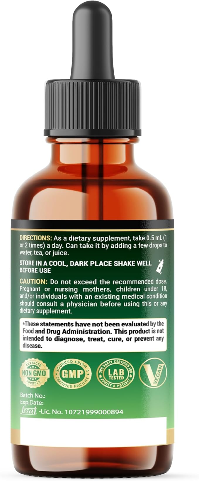 10in1 2700mg Cayenne Pepper Liquid Drops + Hawthorn Berry, Vitamin D3 K2 Beet Root Turmeric Ginger and More - Digestion Support - 1 Fl Oz - 2 Months Supply