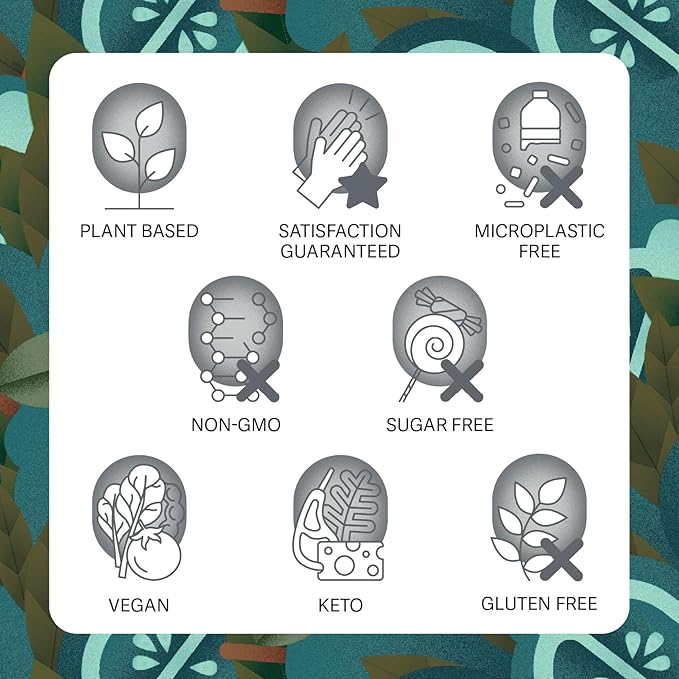 Zest Energy Green Tea - Pomegranate Mojito - High Caffeine Peppermint Tea Bags - Caffeinated Coffee Altnernative/Substitute - Natural, Non-GMO & Keto Friendly - Hot or Iced - 20Ct Pack - 135mg Caf