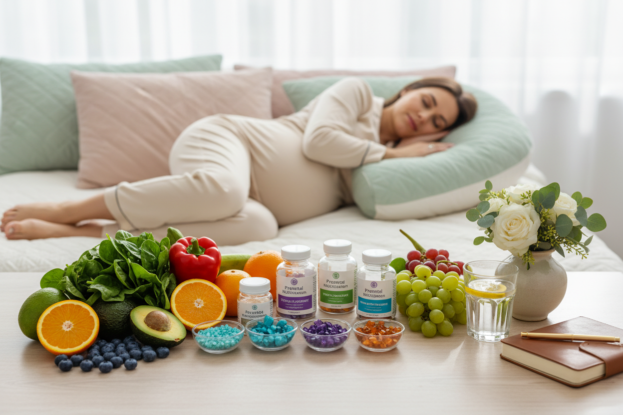 Healthy Pregnancy Essentials: Prenatal Vitamins, Minerals & Supplements, and Better Sleep