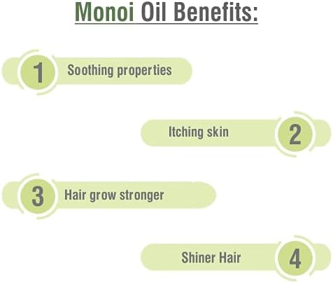 Salvia Monoi Oil - Pure Infused Oil for Hair and Skin Care | DIY Home Use - Stronger, Shinier Hair - 30 ML
