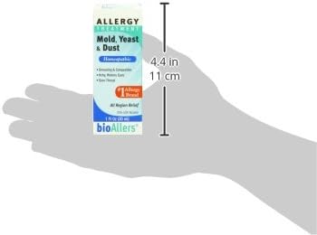 NaturalCare by bioAllers Allergy Treatment Homeopathic Formula May Help Relieve Sneezing, Congestion, Itching, Rashes & Watery Eyes 1 Fl Oz (371400702017)