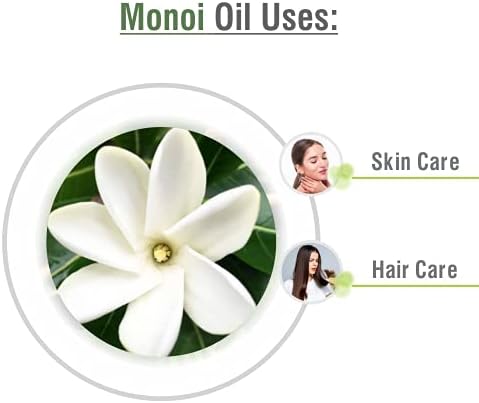 Salvia Monoi Oil - Pure Infused Oil for Hair and Skin Care | DIY Home Use - Stronger, Shinier Hair - 30 ML