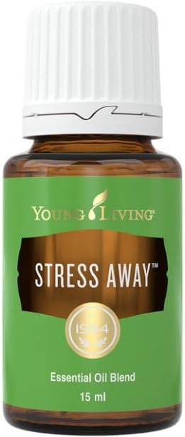 Young Living Essential Oil Blend | Refreshing & Soothing Aroma | 100% Pure Essential Oil for Home, Work, & Personal Use | Stress Away | 15 ml