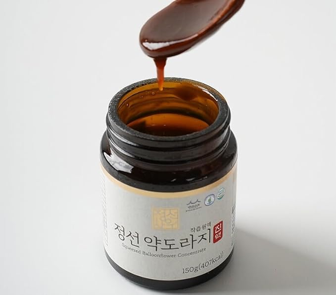 Korean Bellflower Root Extract (Doraji) Concentrate – Natural Plant-Based Concentrate for Throat Support, 150g