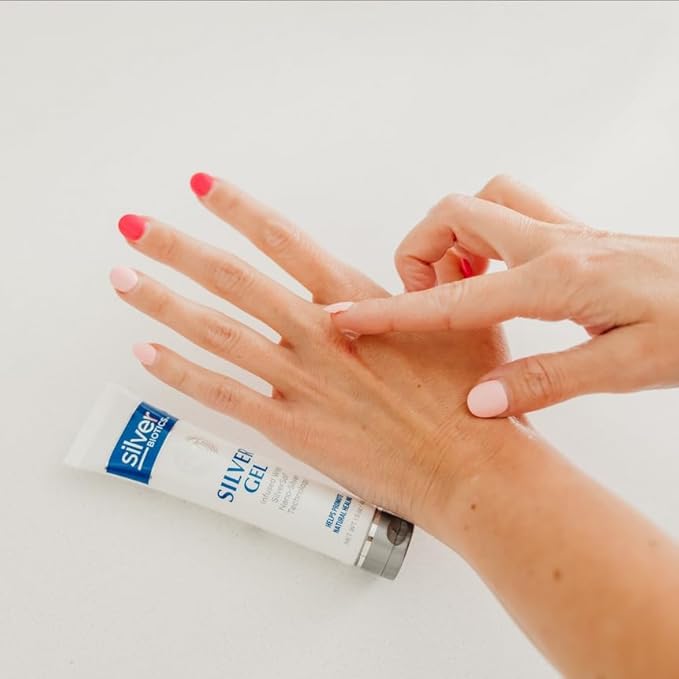 American Biotech Labs Silver Biotics Patented Multivalent SilverSol 20 PPM Soothing Skin Gel | Versatile 4.0 oz for Skin Comfort and Wellness