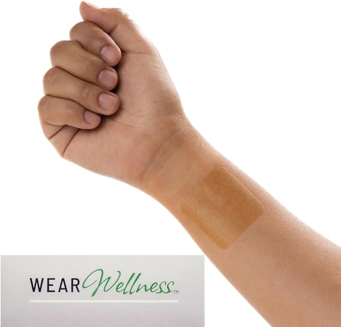 All Day Trio - Unwind, Drift & Clarity Film Patches - Topical Patches for Calm, Focus & Sleep Support - Long-Lasting Effect – 12 Pack