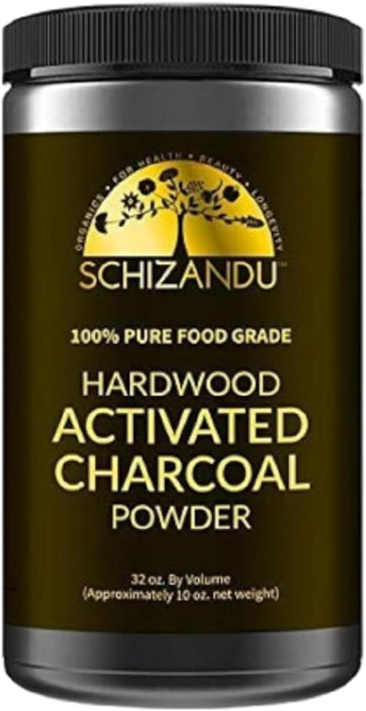 Activated Hardwood Charcoal Powder | Supports Skin, Body, Oral Health, Teeth Whitening | Dietary Supplement
