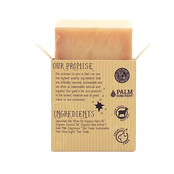 Varina Natural Brown Sugar Fig Bar Soap - Gentle Cleansing for Sensitive Skin, Sweet and Vanilla - 3 Pack