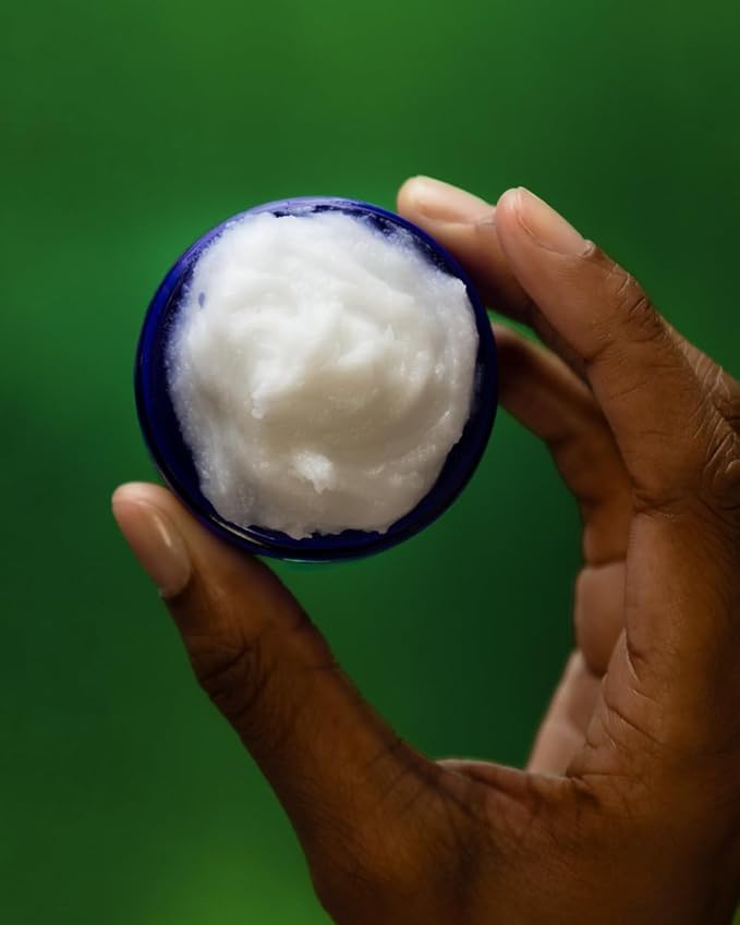 PurO3 Ozonated Coconut Oil – Pure, Natural, Organic Skincare for Face & Body – Oxygenated Healing Lotion, Moisturizer & Beauty Cream in a Glass Jar – O3 Therapy Salve, 2 oz