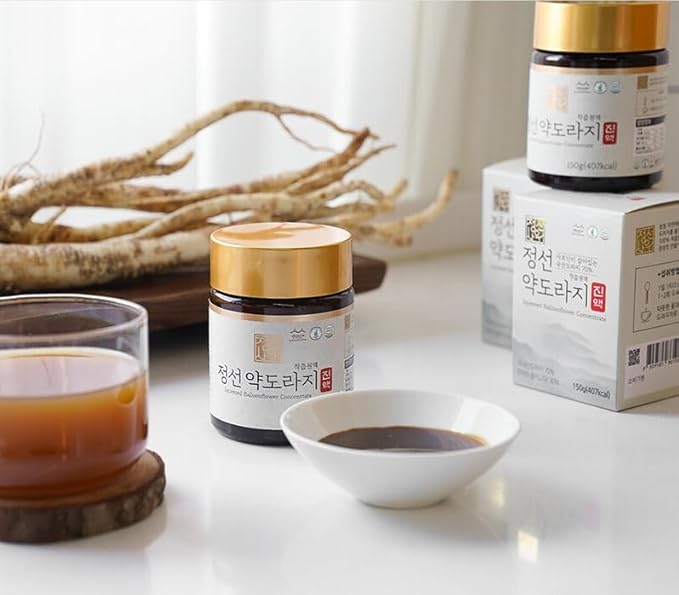 Korean Bellflower Root Extract (Doraji) Concentrate – Natural Plant-Based Concentrate for Throat Support, 150g