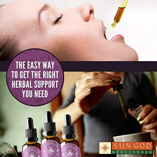 Ra Herbals Certified Organic Fresh Skullcap Tincture | Natural Herbal Extract | Soothing Blend 1 oz