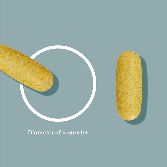 Amazon Elements Organic Whole Food B Complex, 98% Whole Food Source, Dietary and other ingredients derived from whole foods, 60 tablets