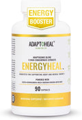ADAPTOHEAL Adaptogen Leuzea, Ashwagandha, Rhodiola Rosea, Schisandra and Ginseng Complex – Energyheal Adaptogenic Energy Supplement for Natural Energy, Stress and Adrenal Support(90 Capsules)
