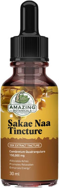 Amazing Botanicals Sakae Naa Liquid Extract Tincture (Combretum quadrangulare) – Herbal Supplement Drops – Vegan, Non-GMO - Promotes Relaxation, Calmness & Focus – 30mL (1oz)