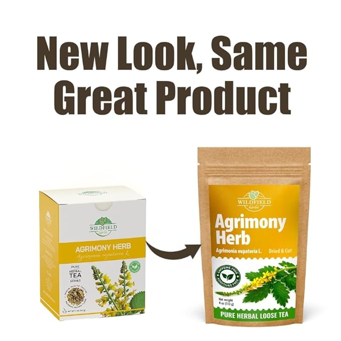 4 oz. Agrimony Herb Dried Cut Agrimony Flower Tea (Agrimonia Eupatoria L.) - 113g Agrimonia Herbal Tea Flor De Hierba De San Guillermo