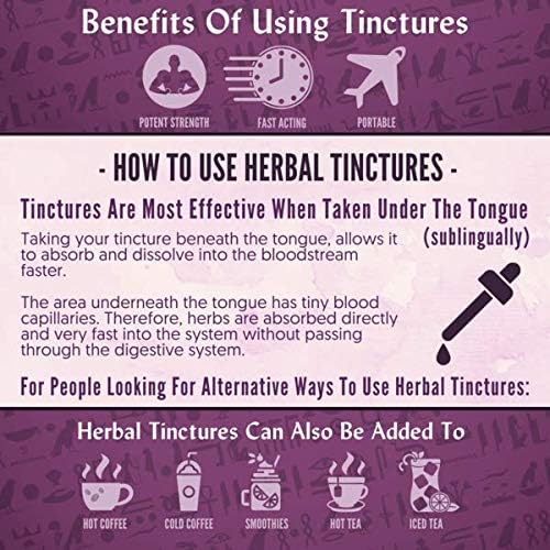 Ra Herbals Certified Organic Fresh Skullcap Tincture | Natural Herbal Extract | Soothing Blend 1 oz