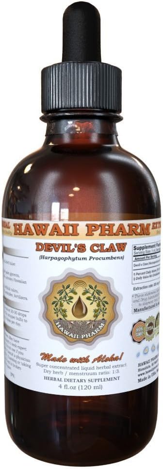 Devil's Claw (Harpagophytum Procumbens) Liquid Extract 4 oz