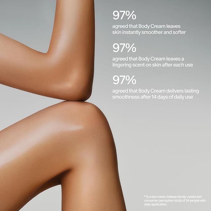 Salt & Stone Body Cream – Saffron & Cedar | Hydrating Formula with Seaweed Extracts, Spirulina & Squalane | Deep Hydration, Skin Barrier Support & Healthy Glow | for all Skin Types (6.7 fl oz)