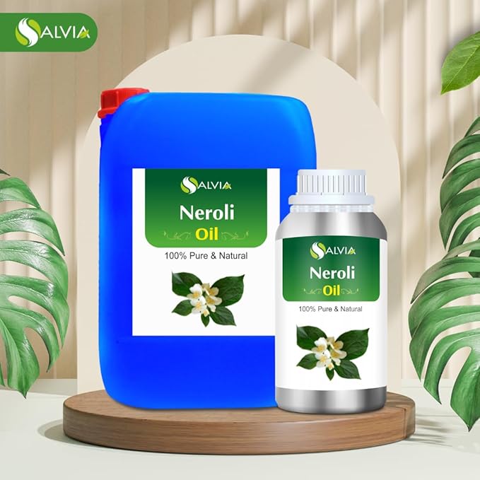 Bulk Neroli Oil (Citrus aurantium) Essential Oil 100% Pure & Natural Undiluted Unrefined Uncut Organic Standard Therapeutic Grade Aromatherapy Bulk 1000ml/33.8fl oz