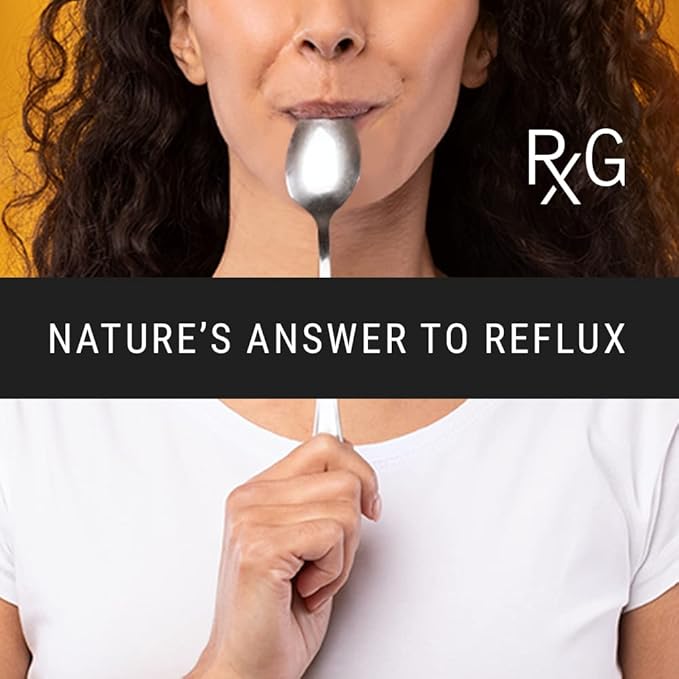 REFLUX GOURMET Natural Heartburn Acid Reflux Relief Support Supplement for GERD, LPR, Indigestion, Aid for Intermittent Fasting, Alginate Therapy, Single Serve 25 Pack, Mint Chocolate/Vanilla Caramel