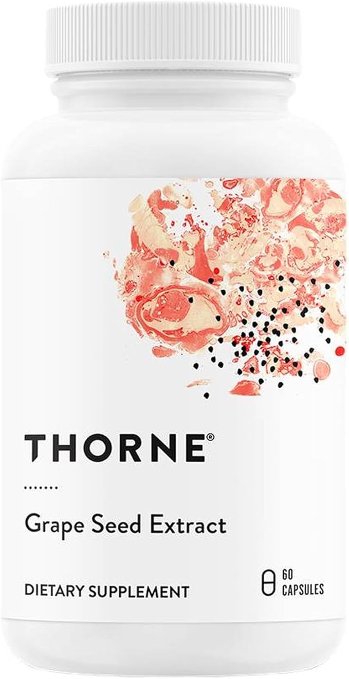 THORNE - Grape Seed Extract (Formerly O.P.C.-100) - Grape Seed Phytosome for Antioxidant Support* - 60 Capsules
