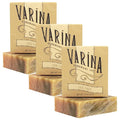 Varina Organic Tea Tree Bar Soap - Gentle Cleansing for Sensitive Skin, Herbal and Mint - 3 Pack