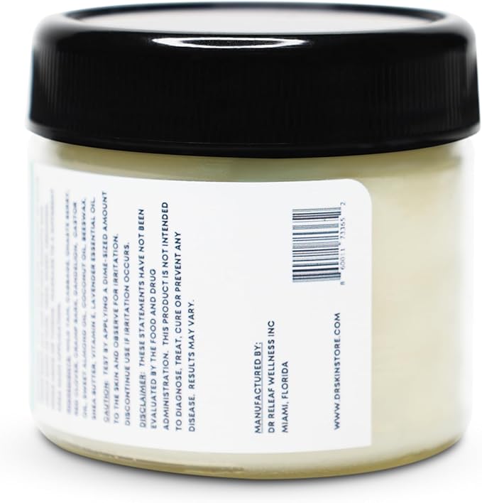 Dr. Skin Wild Yam Cream for Women – 2oz | Organic, Plant-Based Body Cream with Lavender for Comfort and Skin Wellness | Non-GMO, Paraben-Free, Made in USA