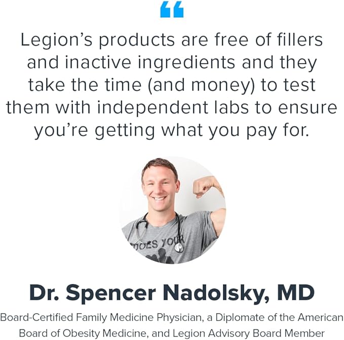 LEGION Recharge Post Workout Supplement - All Natural Muscle Builder & Recovery Drink with Micronized Creatine Monohydrate Naturally Sweetened & Flavored (Arctic Blast, 30 Servings Pack of 1)