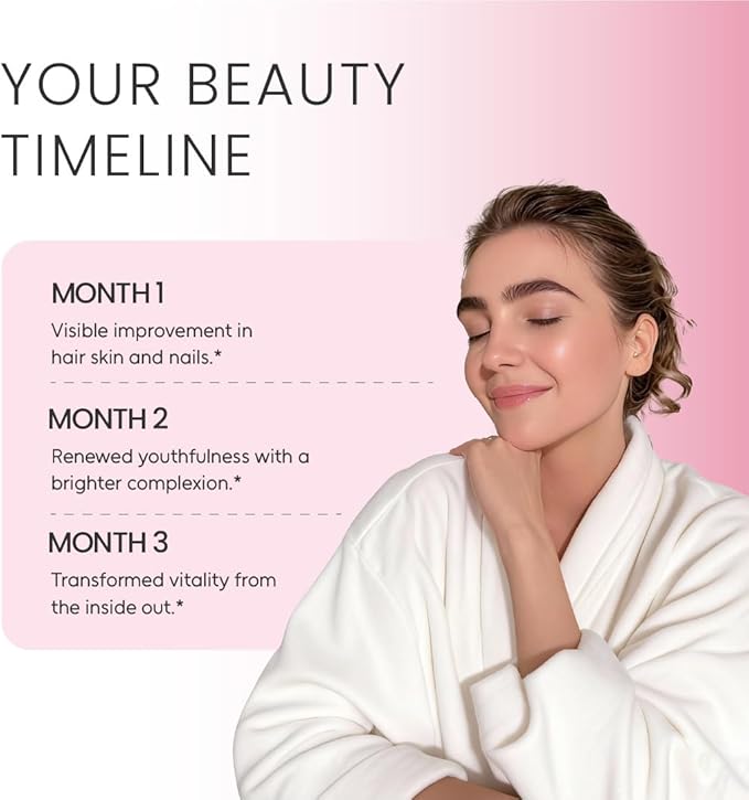 Women's Skin & Beauty Complex, Skin Brightening, Hair, Skin & Nails Health, Cellular Health, Antioxidant Support, Vegan, Non-GMO, Made in USA, 90 Servings