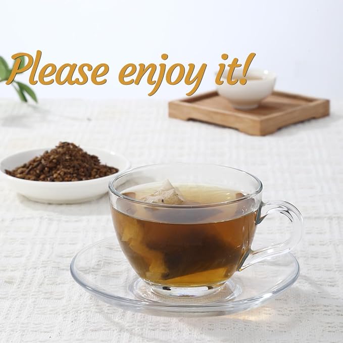 60 Premium Barley Tea Bags, Made with 100% Natural Roasted Barley Grain, Damai Cha - Digestion Support & Rich in Nutrition, No Additives & Caffeine Free.