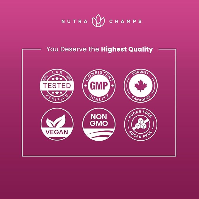 NutraChamps Beet Root Powder Circulation Supplement, Superfood Powder Nitric Oxide with Beetroot Juice, Super Reds & Grape Seed Extract, No Sugar Beet Supplement - 8.74 Oz