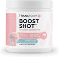 TransformHQ Energy & Focus Powder (Cotton Candy) - Boost Shot Clean Energy Drink Mix - Sugar Free - Non-GMO, Gluten-Free - 28 Servings