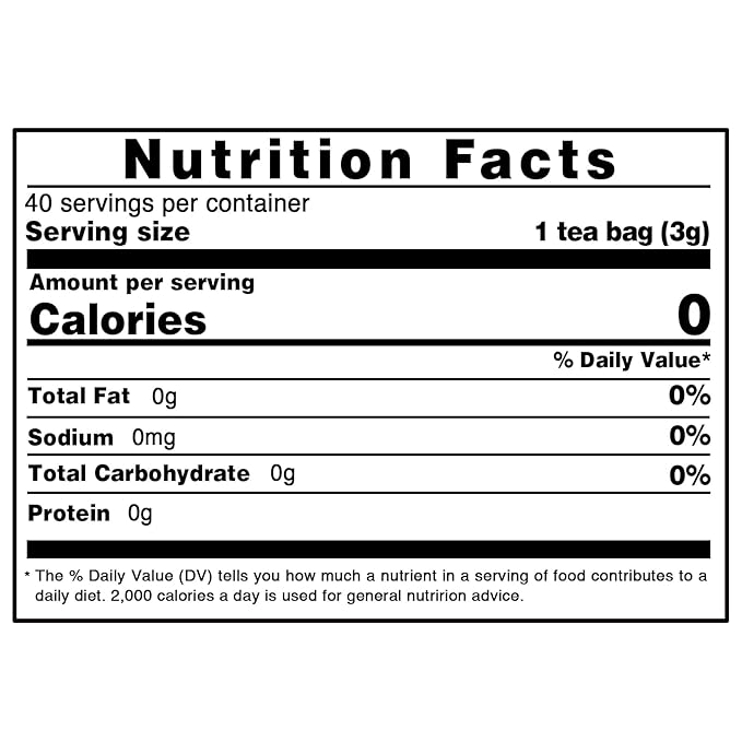 TEARELAE - Chicory Root Tea, 40 Count - Premium Chicory Tea - Natural Coffee Alternative - Caffeine-free - Non-GMO - Support Liver Health & Digestive