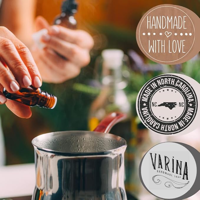 Varina Organic Sinus Soother Bar Soap - Gentle Cleansing for Sensitive Skin, Herbal and Mint - 3 Pack - Experience Healthy and Glowing Skin