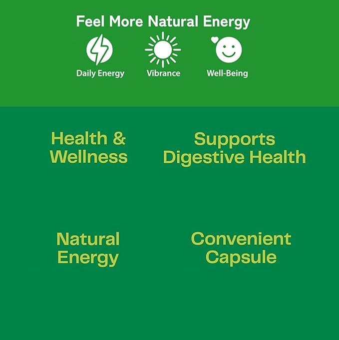 Fruits and Veggies Supplement Powerfull Blend of 39 Whole Fruits and Veggies, Fills Nutritional Gaps, Get Energy, Well-being. USA Made Non-GMO/Vegan/Gluten Free. Packaging May Vary (30 Day Supply)