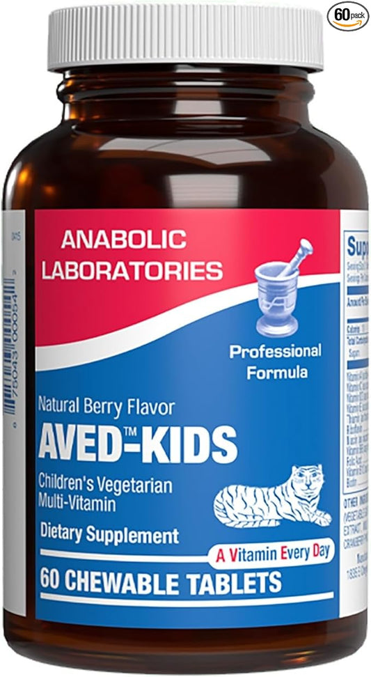 25-in-1 Kids Chewable Multivitamin - Clinically Formulated Kids Multivitamin with Iron Magnesium Vitamins A B Complex C D E Antioxidant Rich Fruit Extracts & More - Made in The USA - 1 Month Supply