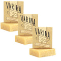 Varina Organic Lemongrass Bar Soap - Gentle Cleansing for Sensitive Skin, Herbal and Mint - 3 Pack