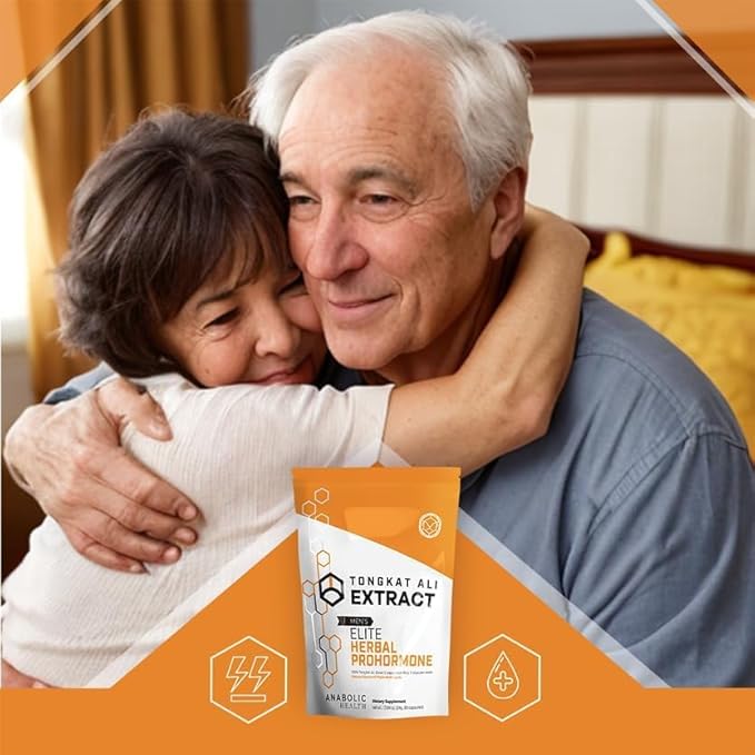 Yellow Tongkat Ali Extract (Eurycoma Longifolia) – Natural Testosterone & Vitality Support, Enhances Energy, Stamina, Muscle Growth & Performance – 80 Capsules