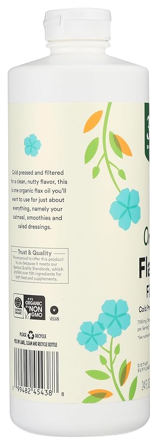 365 by Whole Foods Market, Organic Filtered Flax Oil, 24 fl oz