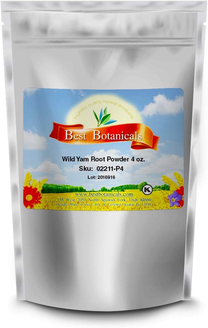 Best Botanicals Wild Yam Root Powder 4 oz.