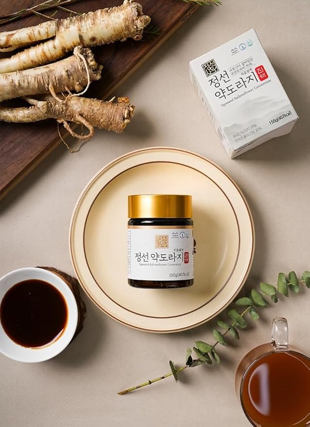 Korean Bellflower Root Extract (Doraji) Concentrate – Natural Plant-Based Concentrate for Throat Support, 150g