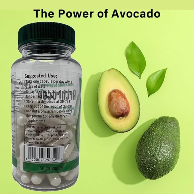 EVO Vegan Joint Health Supplement, 300Mg Avocado Soy Unsaponifiable, 60 Day Supply, One Capsule Per Day (12 Months)
