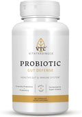 VTC VitaTradingCo. Probiotic Gut Defense | Probiotics and Prebiotics for Gut Health & Digestion | 1 Billion CFU with Whole Food Base | 90 Capsules