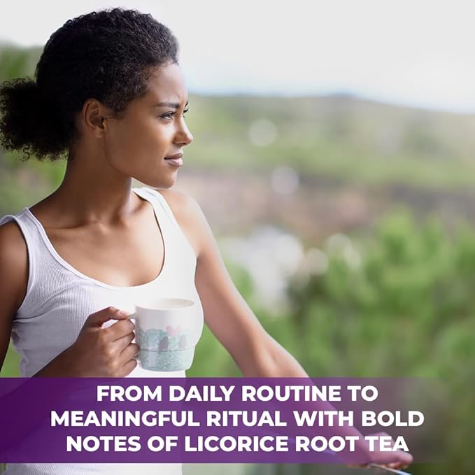 50 Bags Licorice Root Tea Liqorish Root Tea Herb (Glycyrrhiza Glabra) - 50 Count 1.5g Bags Licorice Roots Raiz De Regaliz