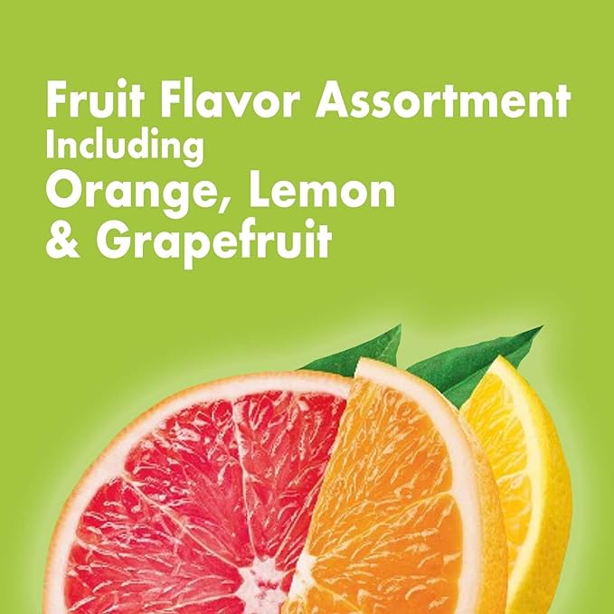 Amazon Basic Care Vitamin C Supplement Drops, Lemon, Orange & Grapefruit, 140 count (Previously SoundHealth)