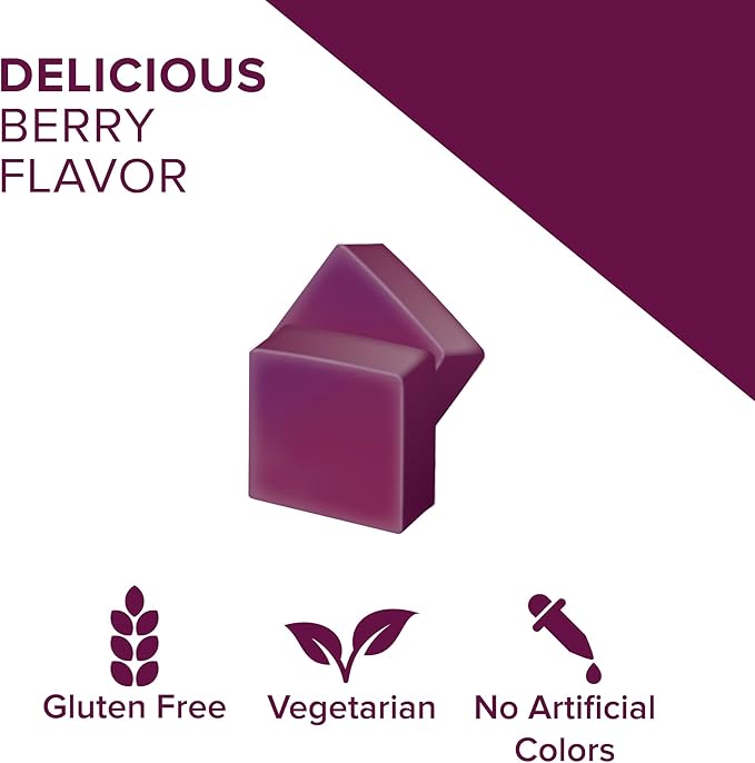 Qunol Beets Chews for Blood Pressure Support, 3 in 1 Beets + CoQ10 + Grape Seed Extract, Supports Healthy Blood Circulation & Heart Healthy Energy, 60 Chews