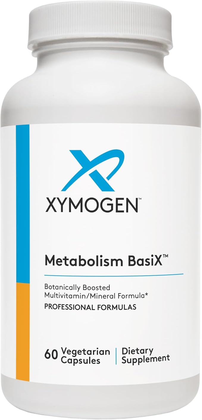 Xymogen Metabolism Basix - Antioxidants Supplement with Rhodiola Rosea, Milk Thistle, Astaxanthin, Green Tea Extract & More to Support Healthy Detox Cleanse & Energy Metabolism (60 Capsules)