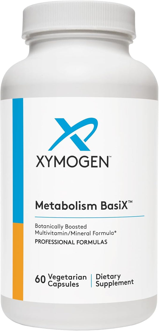 Xymogen Metabolism Basix - Antioxidants Supplement with Rhodiola Rosea, Milk Thistle, Astaxanthin, Green Tea Extract & More to Support Healthy Detox Cleanse & Energy Metabolism (60 Capsules)